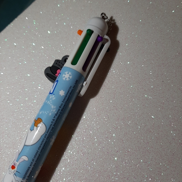 FROSTY THE SNOWMAN Multicolor Click Pen NEW GREAT STOCKING STUFFERS - Picture 3 of 5